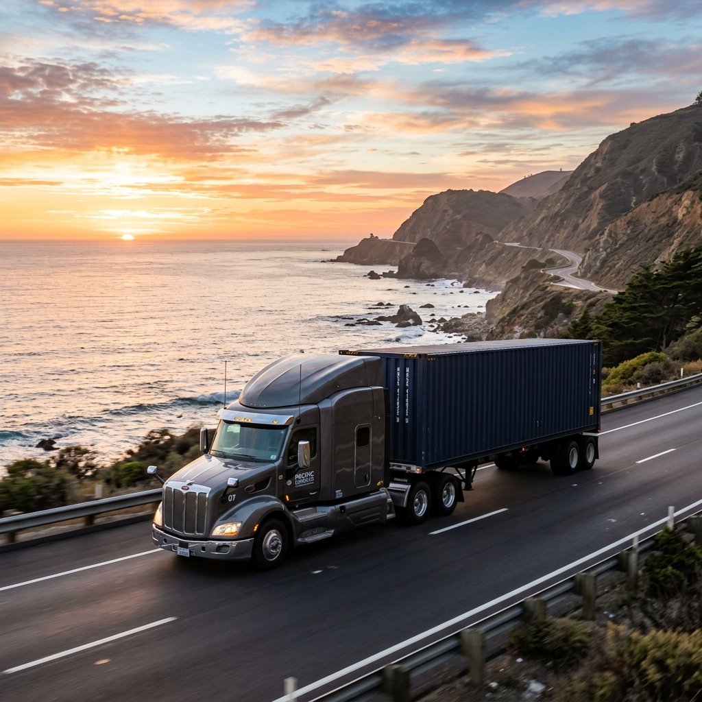 Inland Container Truck Transport